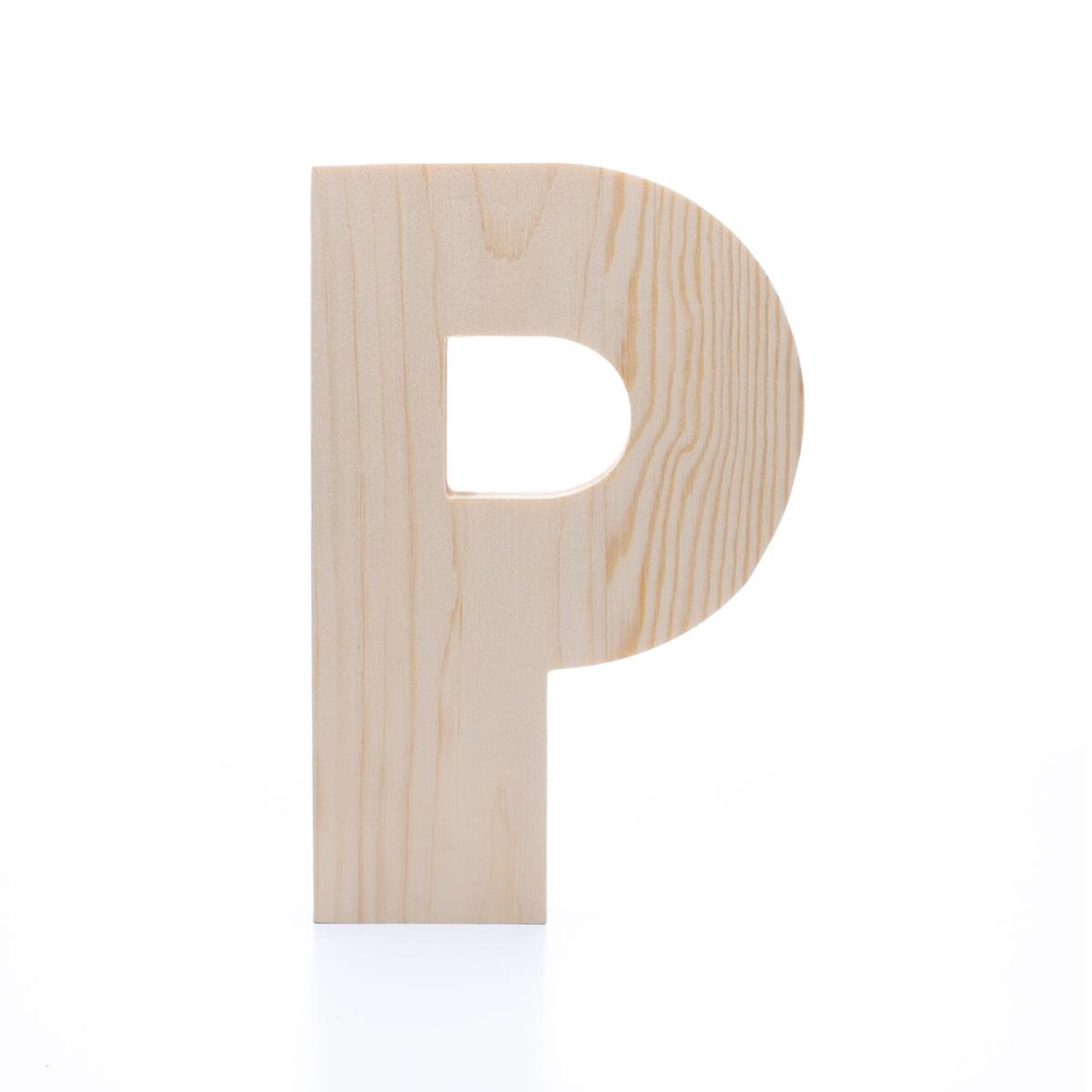 Hampton Art Wood Letter Chunky 8" P, Wooden Letters, Wood Letters, Wooden Letters Wall Decor, Large Letters 8 Inch, Small For Crafts